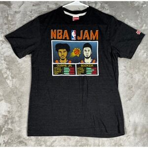 Homage NBA Jam Phoenix Suns T-Shirt Mens S Charcoal Booker Oubre Jr Excellent